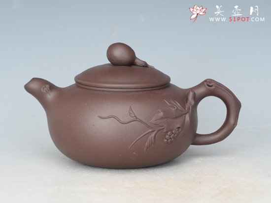 紫砂壶图片：葡萄 - 宜兴紫砂壶网