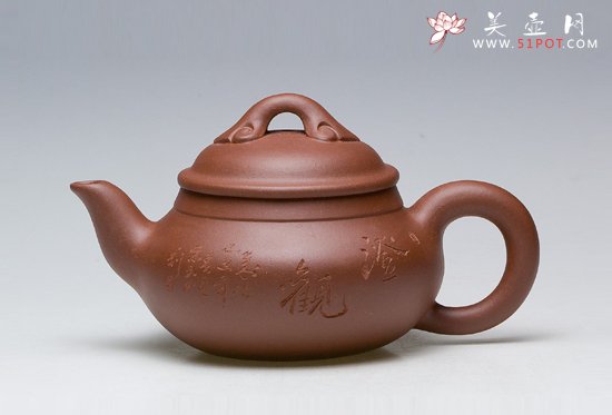 紫砂壶图片：如意 180CC - 宜兴紫砂壶网