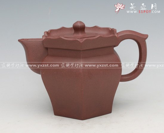 紫砂壶图片：僧帽 - 宜兴紫砂壶网