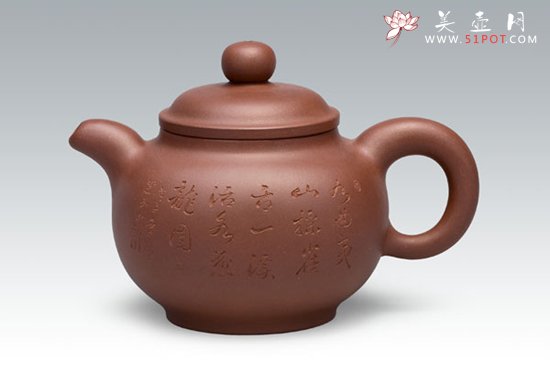 紫砂壶图片：事事顺心 350CC - 宜兴紫砂壶网