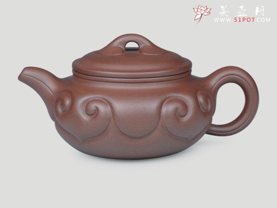 紫砂壶图片：仿古如意 - 宜兴紫砂壶网