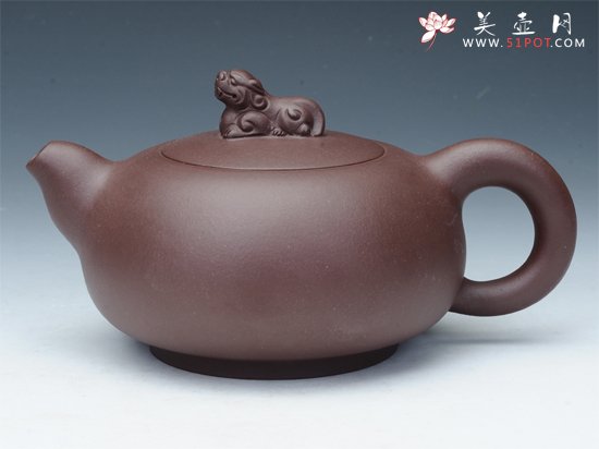 紫砂壶图片：瑞兽 - 宜兴紫砂壶网