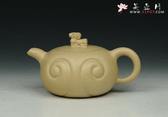 紫砂壶图片：吉祥如意 - 宜兴紫砂壶网