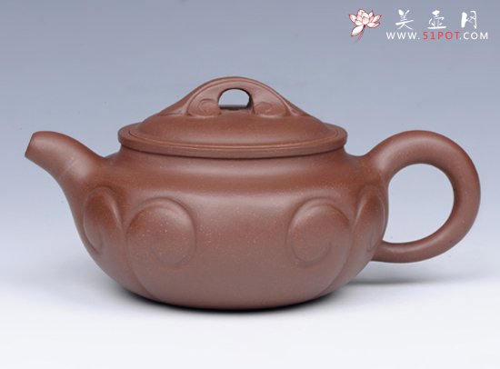 紫砂壶图片：仿古如意 - 宜兴紫砂壶网