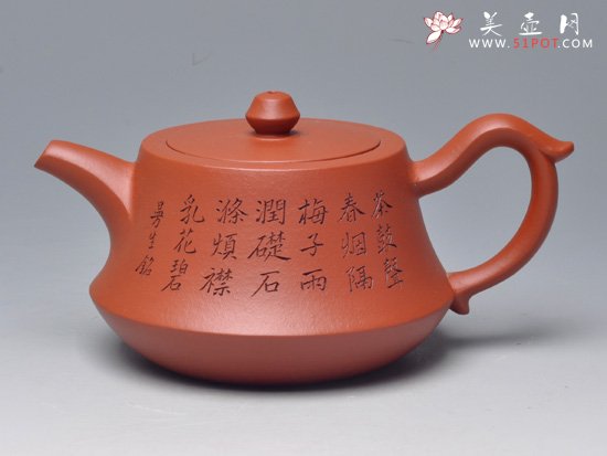 紫砂壶图片：柱础 - 宜兴紫砂壶网