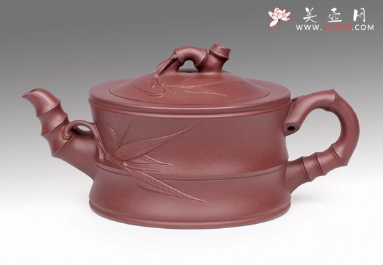 紫砂壶图片：竹段 - 宜兴紫砂壶网