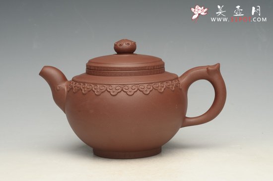 紫砂壶图片：云肩如意 - 宜兴紫砂壶网