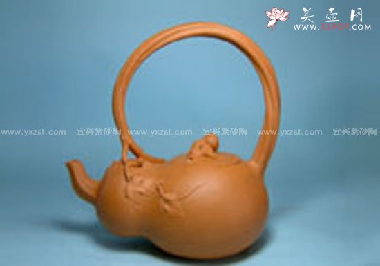 紫砂壶图片：乾坤葫芦 - 宜兴紫砂壶网