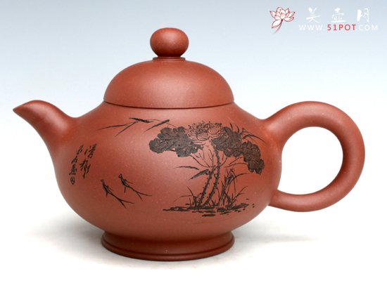 紫砂壶图片：富贵 - 宜兴紫砂壶网