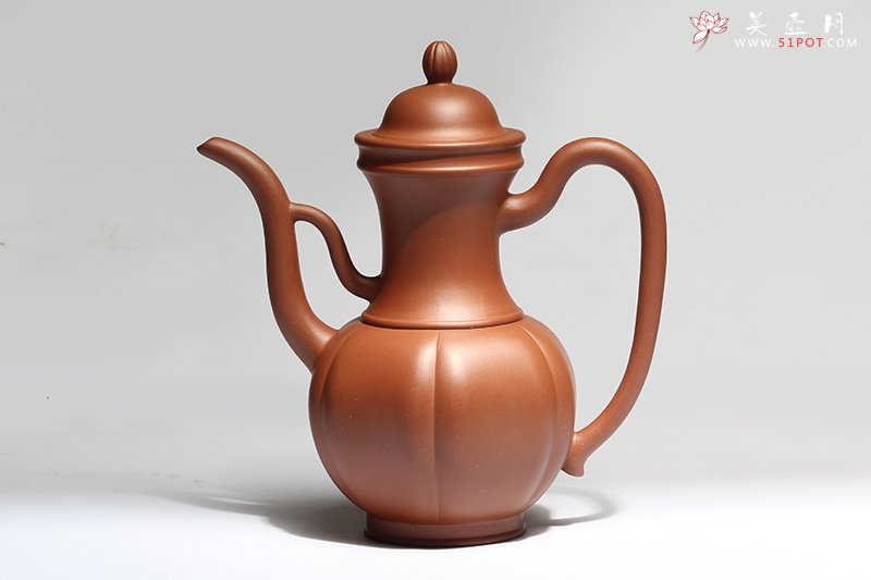 紫砂壶图片：摹古酒器壶 - 宜兴紫砂壶网