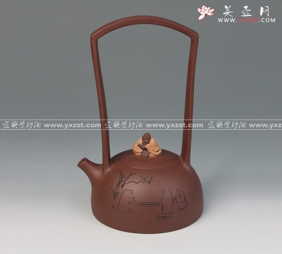 紫砂壶图片：论心 - 宜兴紫砂壶网