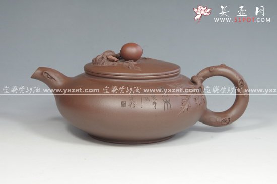 紫砂壶图片：秀木 - 宜兴紫砂壶网