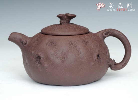 紫砂壶图片：灵芝树瘿 - 宜兴紫砂壶网