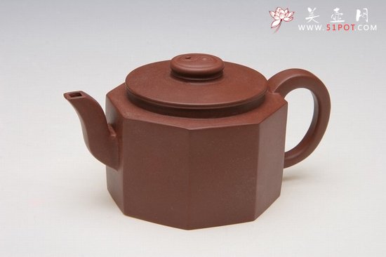 紫砂壶图片：太极八方 - 宜兴紫砂壶网