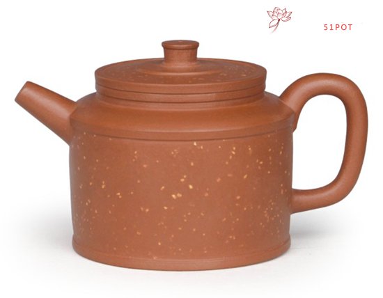 紫砂壶图片：线柱壶 容量：20... - 宜兴紫砂壶网