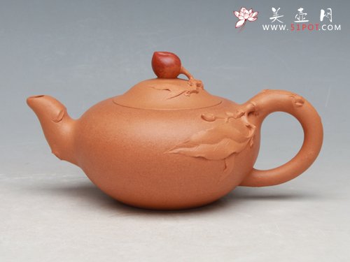 紫砂壶图片：万寿无疆 - 宜兴紫砂壶网