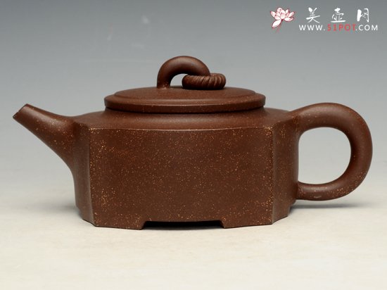 紫砂壶图片：玉粽 泥料：金砂点 350cc - 宜兴紫砂壶网