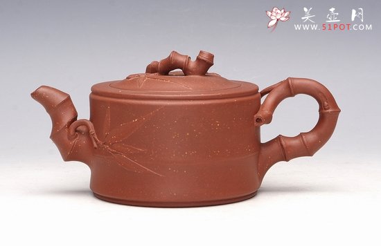 紫砂壶图片：竹段 - 宜兴紫砂壶网