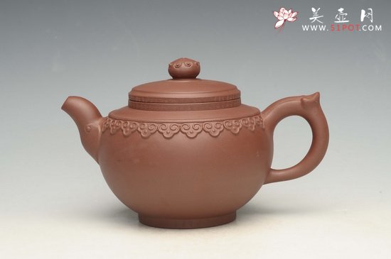 紫砂壶图片：云肩如意 - 宜兴紫砂壶网