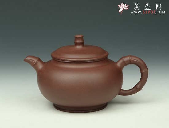 紫砂壶图片：竹节 - 宜兴紫砂壶网