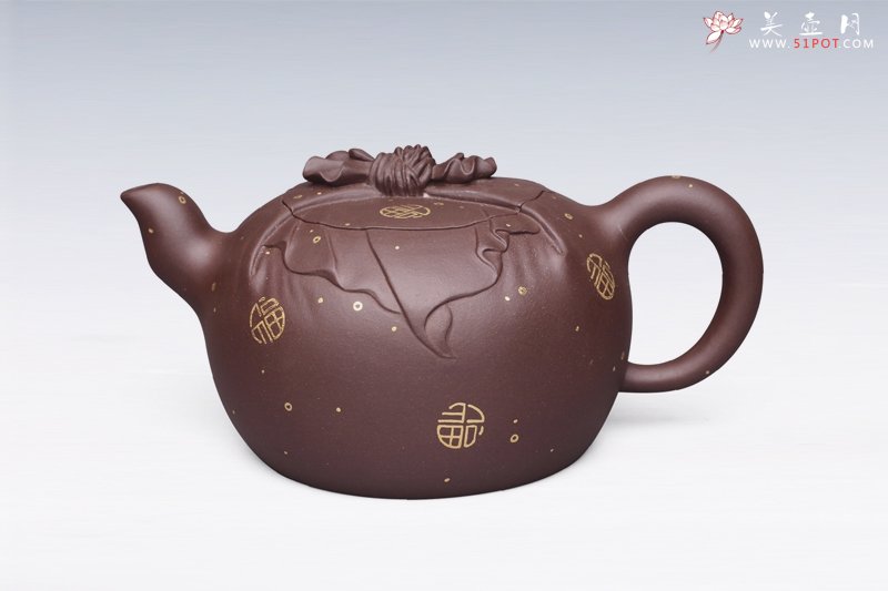 紫砂壶图片：包袱壶 - 宜兴紫砂壶网