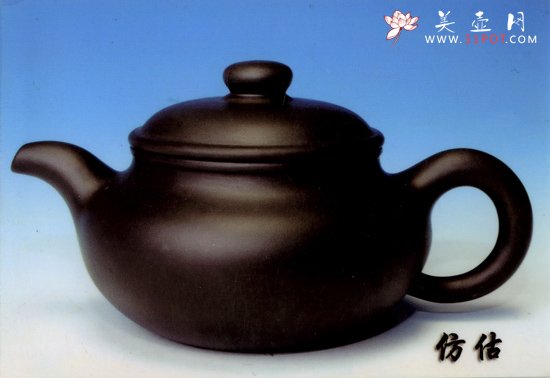 紫砂壶图片：仿古（紫青灰） - 宜兴紫砂壶网