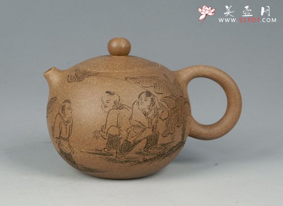 紫砂壶图片：童趣 - 宜兴紫砂壶网