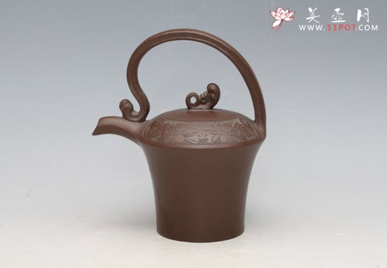 紫砂壶图片：水浪200CC - 宜兴紫砂壶网