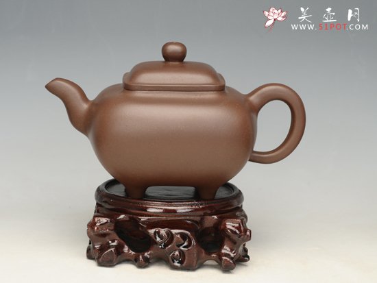 紫砂壶图片：传炉  容量：480cc - 宜兴紫砂壶网