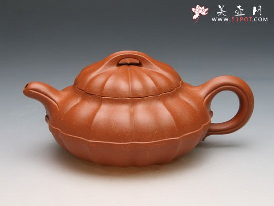 紫砂壶图片：葵瓣桥线 - 宜兴紫砂壶网