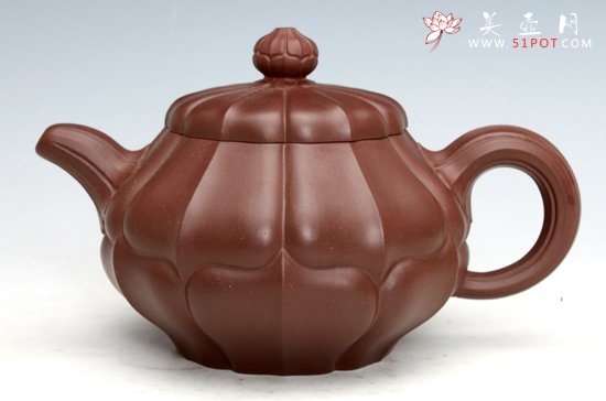 紫砂壶图片：荷菱 - 宜兴紫砂壶网