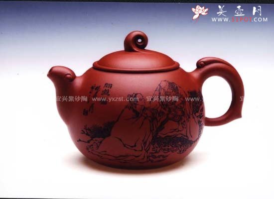 紫砂壶图片：万事如意 - 宜兴紫砂壶网