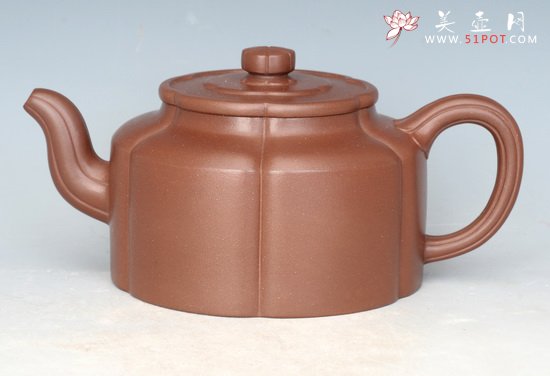 紫砂壶图片：梅花周盘 - 宜兴紫砂壶网