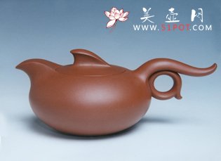 紫砂壶图片：飞鸿壶 - 宜兴紫砂壶网