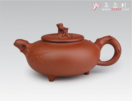 紫砂壶图片：松竹梅 - 宜兴紫砂壶网