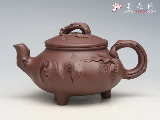 紫砂壶图片：桃韵 - 宜兴紫砂壶网