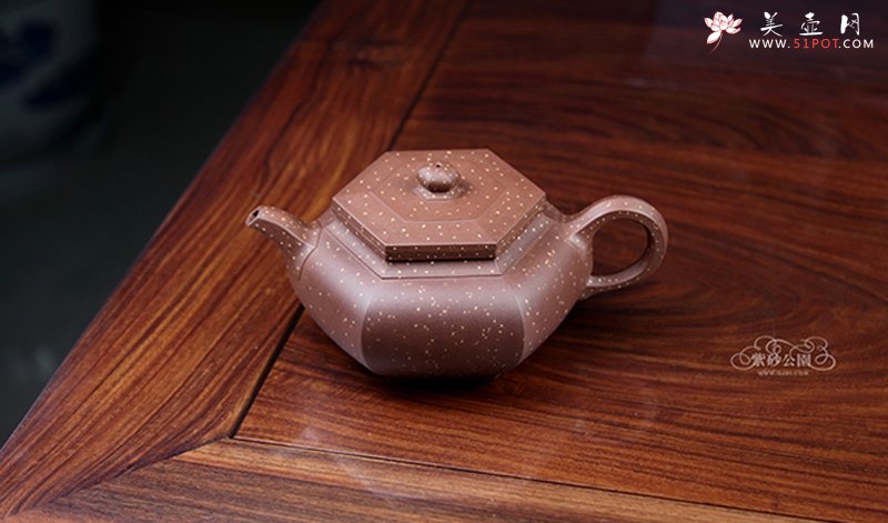 紫砂壶图片：大彬六方 - 宜兴紫砂壶网