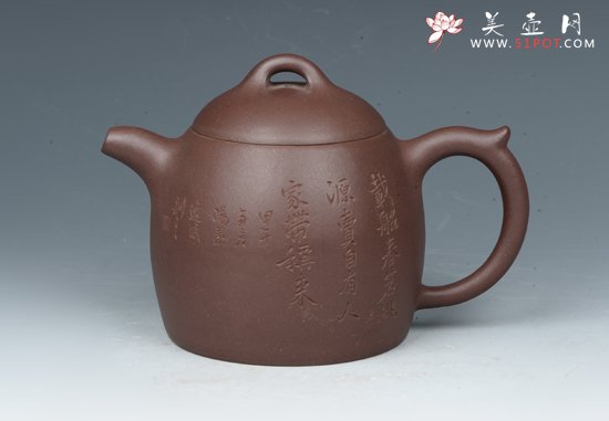 紫砂壶图片：秦权 - 宜兴紫砂壶网