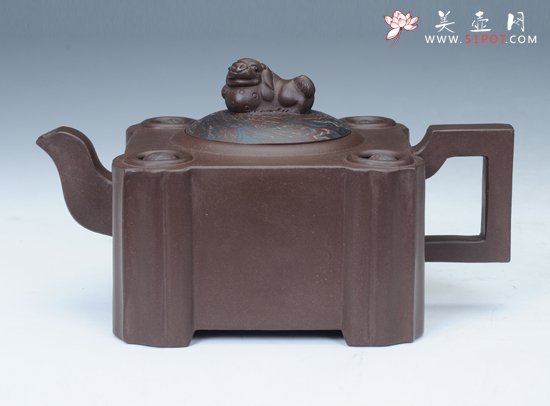 紫砂壶图片：欢天喜地 - 宜兴紫砂壶网