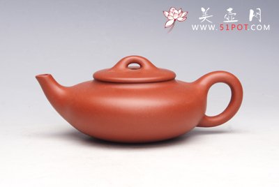 紫砂壶图片：扁圆 - 宜兴紫砂壶网