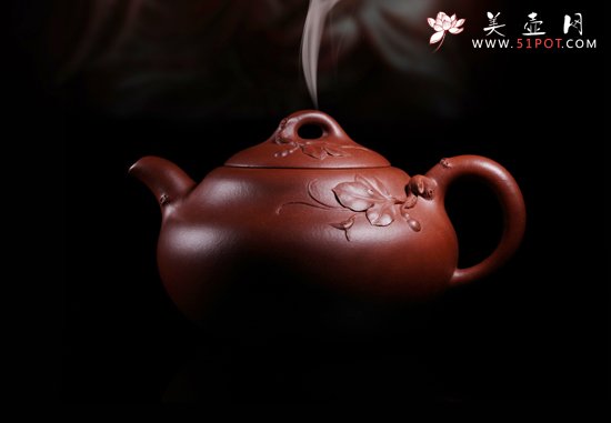 紫砂壶图片：春华秋实 - 宜兴紫砂壶网