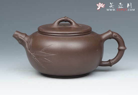 紫砂壶图片：仿古竹 - 宜兴紫砂壶网