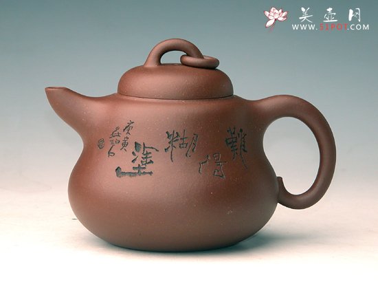 紫砂壶图片：曼生葫芦 - 宜兴紫砂壶网