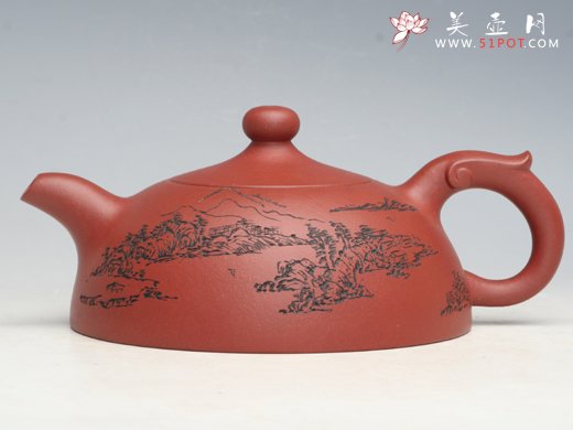 紫砂壶图片：游龙戏珠 - 宜兴紫砂壶网