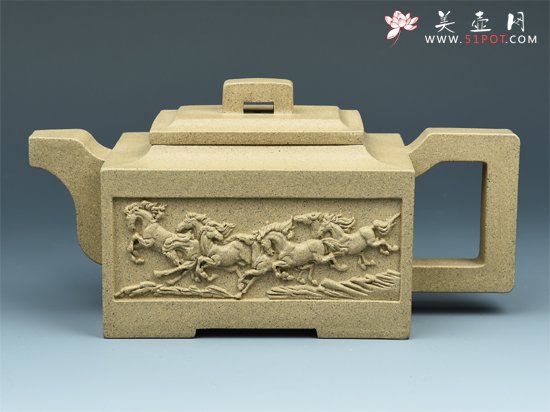 紫砂壶图片：马到成功 - 宜兴紫砂壶网