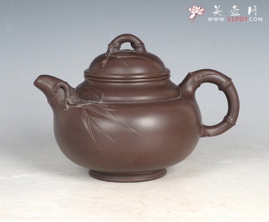 紫砂壶图片：竹趣 - 宜兴紫砂壶网