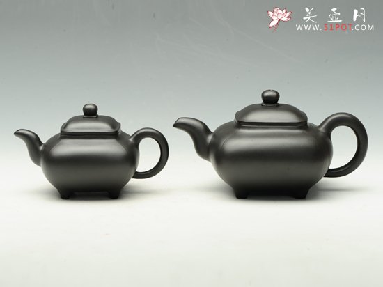 紫砂壶图片：传炉（大小） - 宜兴紫砂壶网