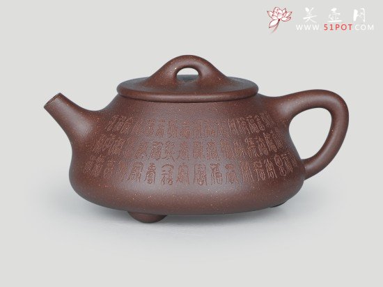 紫砂壶图片：百福石瓢 - 宜兴紫砂壶网