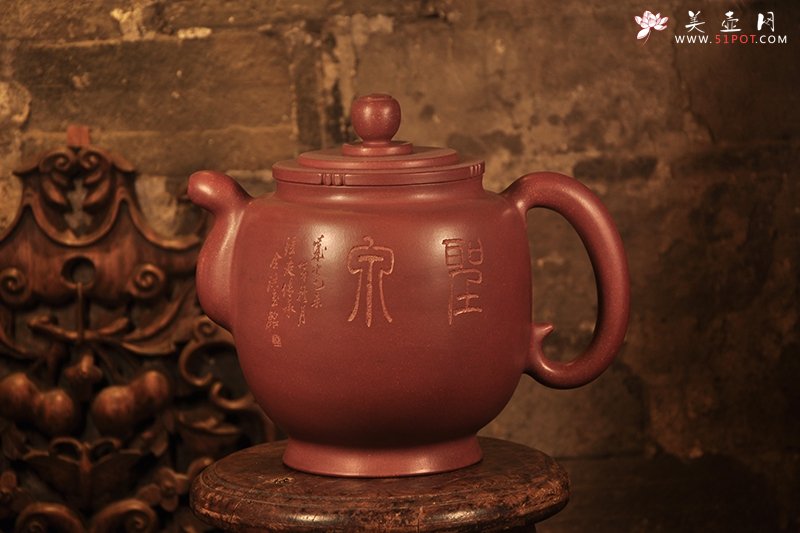 紫砂壶图片：圣泉壶 - 宜兴紫砂壶网