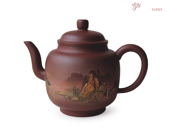 紫砂壶图片：思泉 - 宜兴紫砂壶网